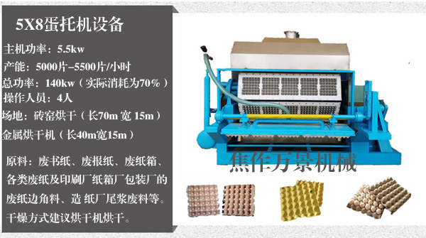 5X8蛋托機介紹 5X8蛋托機介紹
